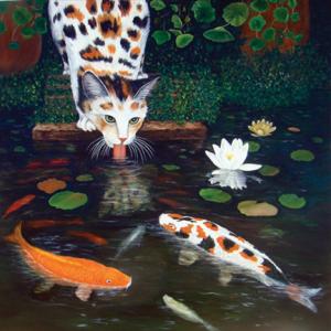Artist Karen Zuk Rosenblatt In Exhibition 